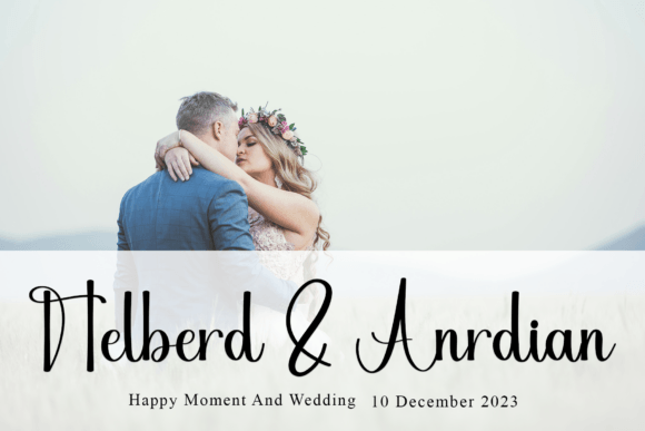 Dauting Birthday Font - Preview 1