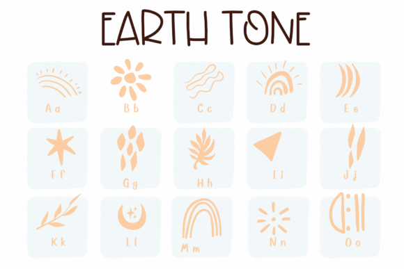 Earth Tone Font - Preview 1
