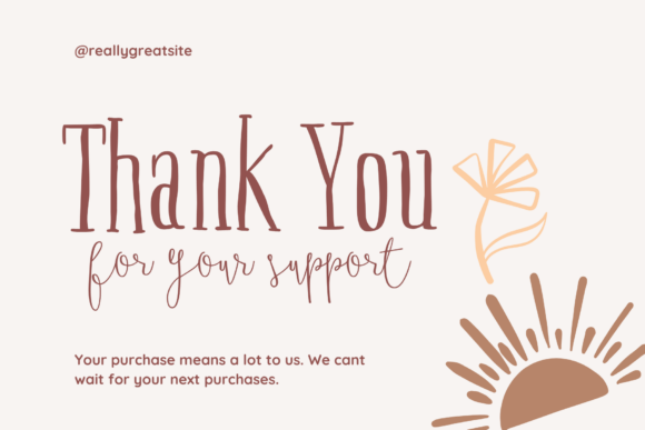 Earth Tone Font - Preview 5