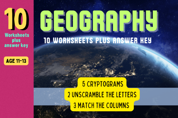 Science: 10 Worksheets with Answer Key Graphic by Charm Creatives ...