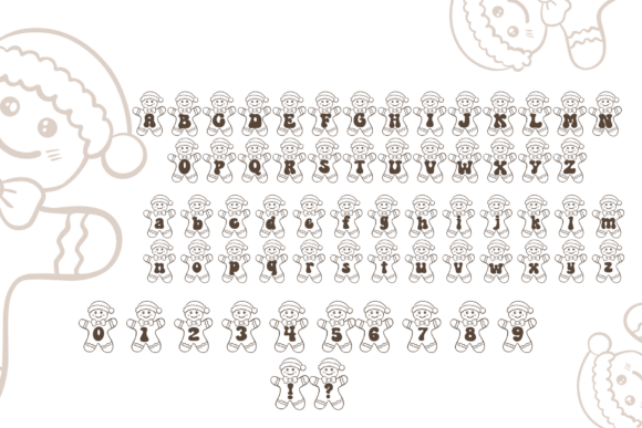 Gingerbread Font - Preview 4