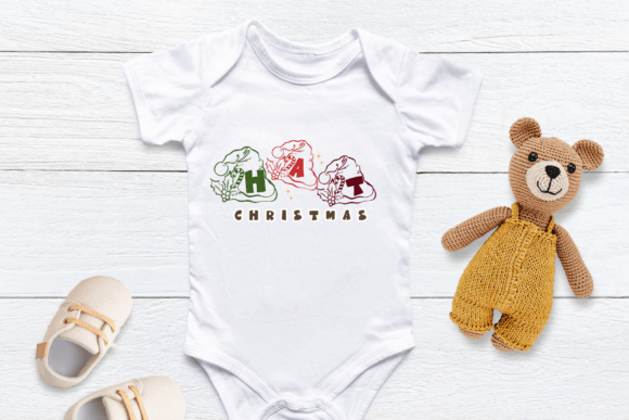 Hat Christmas Font - Preview 1