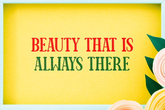 Luxury Merry Font PNG with transparent background - Preview 4