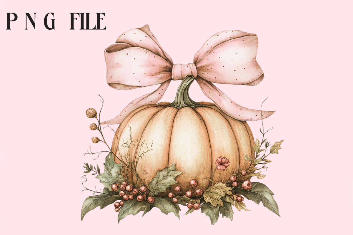 Watercolor Pumpkin Clipart Graphic by Creative Design House · Creative ...