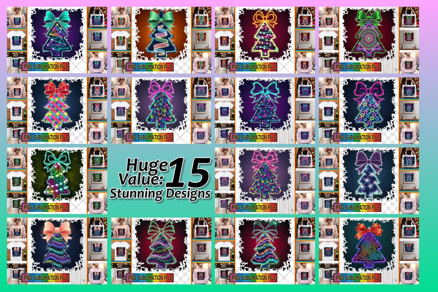 15x PNG Design Bundle for Projects , Neo Graphic by svgyeahyouknowme ...