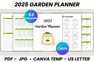2025 Garden Planner Canva Template Graphic by DIGITAL PRINT BOX ...