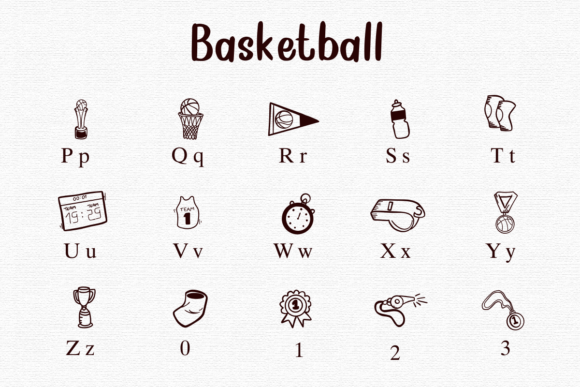 Basketball Font - Preview 2
