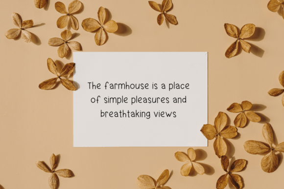Farmhouse Font - Preview 3