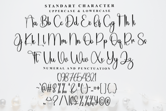 February Christmas Font - Preview 4