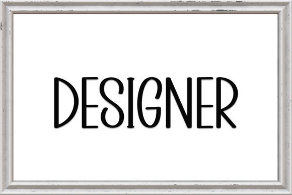 Frames Font - Preview 2