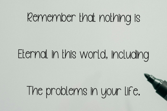 Simple Antumn Font PNG with transparent background - Preview 5