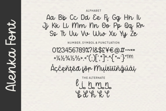 Alenka Font - Preview 1