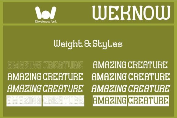 Amazing Creature Font - Preview 5