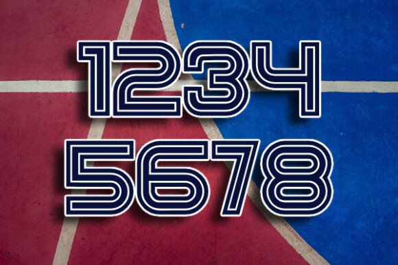 Athletic Shirt Font - Preview 1