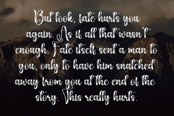 Autumn Birthday Font - Preview 5