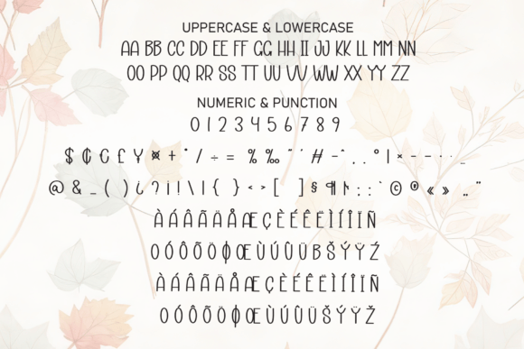 Autumn Font - Preview 6