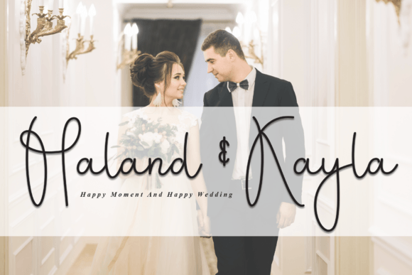 Beautiful Font - Preview 1