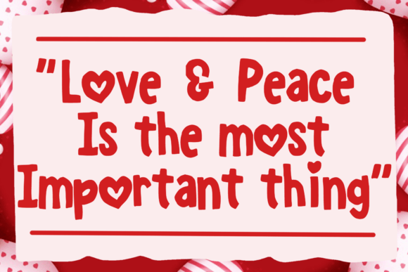 Bigger Love Font - Preview 1