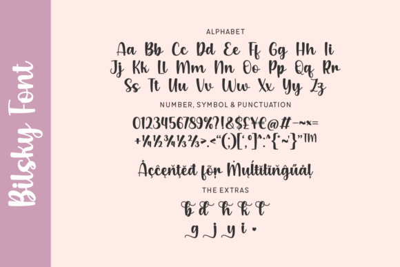 Bilsky Font - Preview 1