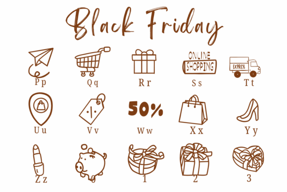 Black Friday Font - Preview 2