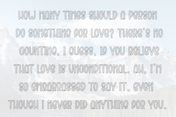 Blue Seamless Font - Preview 5