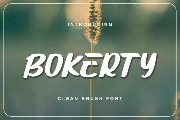 Bokerty Font - Preview 5