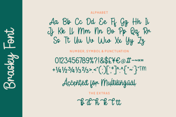 Brasky Font - Preview 1