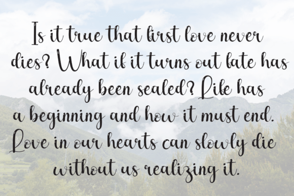Bright Heart Font - Preview 5
