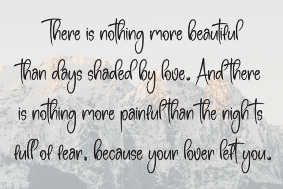 Brush Chubby Font - Preview 5