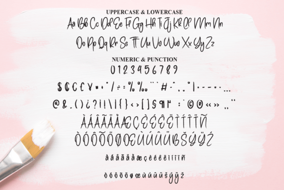 Brush Chubby Font - Preview 6