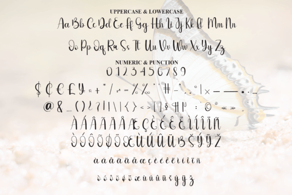 Butterfly Font - Preview 6