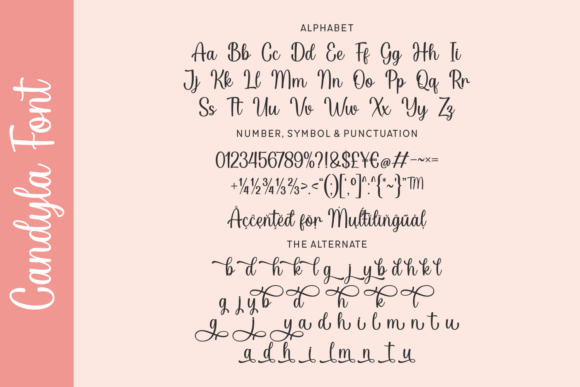 Candyla Font - Preview 2