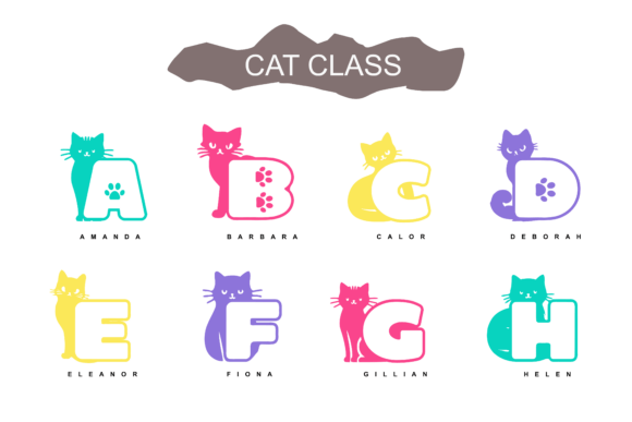 Cat Land Font - Preview 2