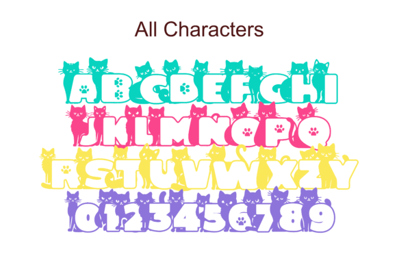 Cat Land Font - Preview 4