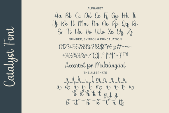 Catalyst Font - Preview 1