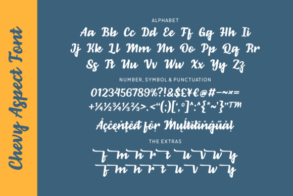 Chevy Aspect Font - Preview 2