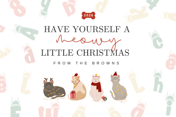 Christmas Deer Font - Preview 4