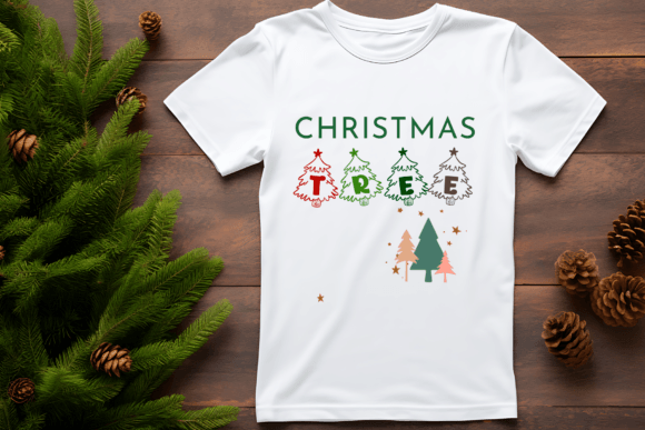 Christmas Tree Font - Preview 2