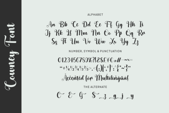 Cowney Font - Preview 2