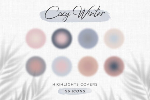Cozy Winter Aura Insta Highlight Covers