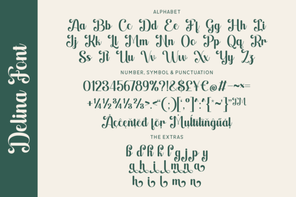 Delina Font - Preview 3