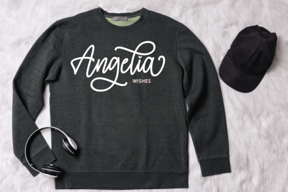 Emilysa Font PNG with transparent background - Preview 4
