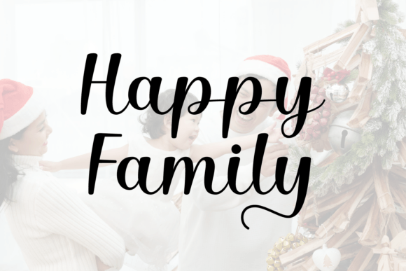 Fancy Delight Font PNG with transparent background - Preview 3