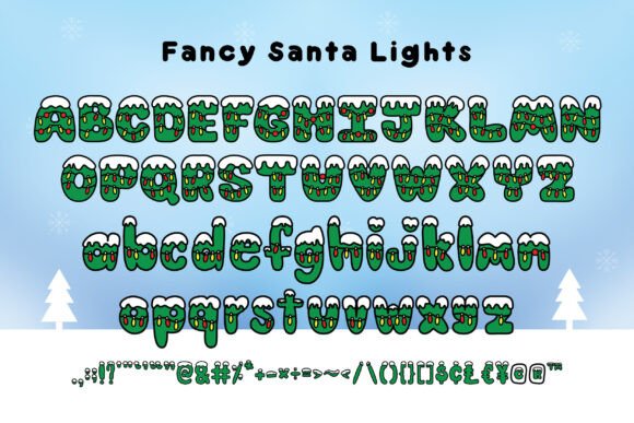 Fancy Santa Font - Preview 2