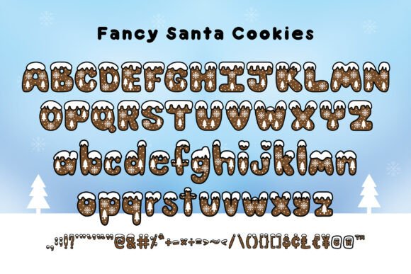 Fancy Santa Font - Preview 4