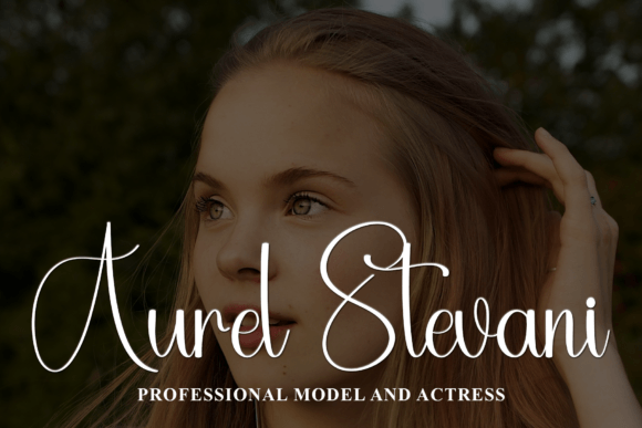 February Signature Font - Preview 1