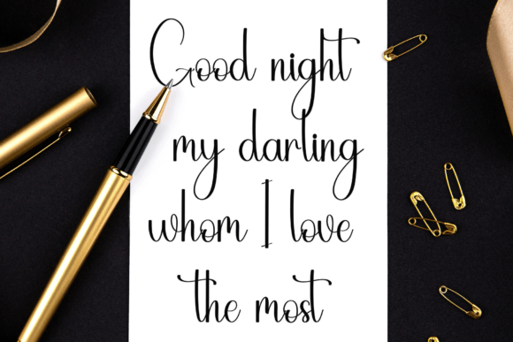 February Signature Font - Preview 2