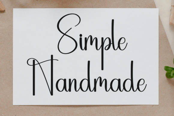 February Signature Font - Preview 3