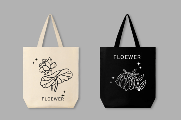 Flower Doodles Font Font - Preview 4