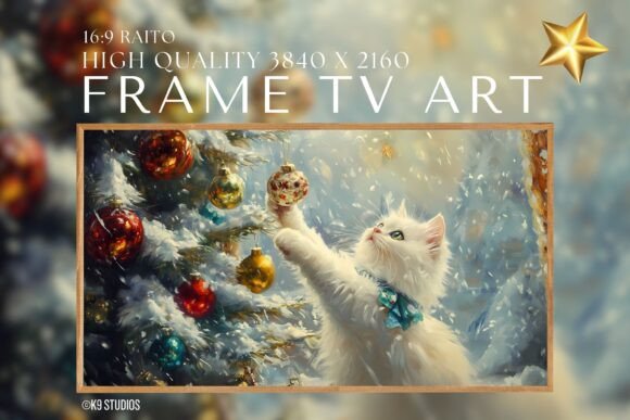 Frame TV Art | CHRISTMAS Frame TV - Pets